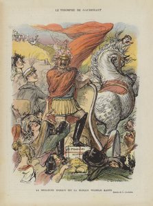 讽刺1905年的摩洛哥危机。勒里尔的插图
