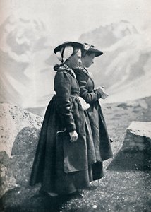 两名瑞士妇女，1912年 作者 查尔斯·勒菲布尔