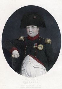 拿破仑在 Bellerophon 上的最新肖像 - Eastlake, Sir Charles Lock (1793-1865) - 1815 - 蚀刻，水彩 - 29,5x22,4 - 私人收藏 作者 查尔斯·洛克·伊斯特莱克