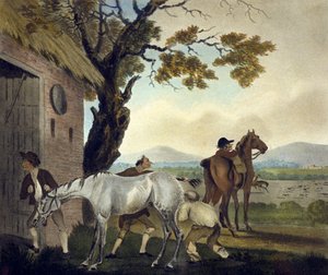 诡计，选自《皮特利狩猎》，由F. Jukes（1745-1812）雕刻。