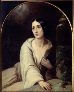 The favorite of Gaetano Donizetti Illustration for the opera “” La favorite”” (La favorita). Painting by Charles Louis Bazin (1802-1859) 1840 Paris, Library of the Opera Museum 作者 查尔斯·路易斯·巴赞
