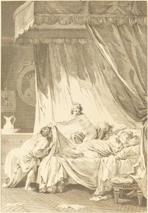 蒙娜丽莎：床 作者 查尔斯·路易斯·林吉（Jean Honore Fragonard）