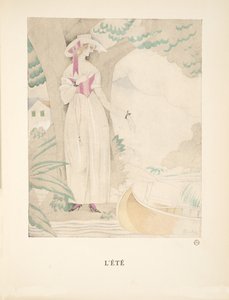 Lété，来自时装系列，1922年（pochoir print） 作者 查尔斯·马丁