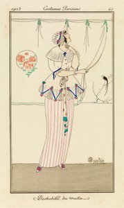 巴黎人的服饰》中的第 45 幅图画 作者 查尔斯·马丁