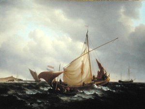 荷兰船出海