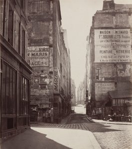 圣雅克街，1864年-1867年2月前。 作者 查尔斯·马维尔