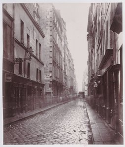 Rue de Gravilliers，来自巴黎的rue du Temple，1858-78