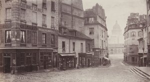 上铺街万神殿的距离，1865-69年。 作者 查尔斯·马维尔