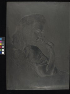 La Rose Thé（茶玫瑰）盘（钢） 作者 查尔斯·莫林