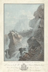 盖尔滕水道景观
Chute du Torrent de Gelten 的景色（标题见实物）
瑞士山区的迷人景色（系列标题）