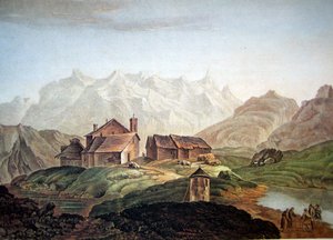 哥特哈德临终关怀医院 1785 作者 查尔斯·梅尔基奥·Descourtis
