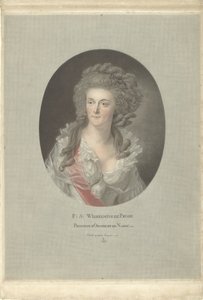 奥伦治-拿骚公主普鲁士威廉明娜肖像
女：男：Wilhelmine de Prusse Princesse d