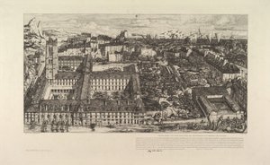 亨利四世大学（Henri IV）或拿破仑（LycéeNapoléon），1863-64年。 作者 查尔斯·梅里昂