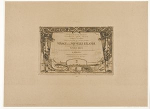 新西兰航行封面（1842-46 年） 作者 查尔斯·梅里昂