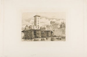巴黎圣母院 La Pompe 作者 查尔斯·梅里昂