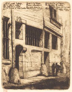巴黎的 "坏小子街"（La Rue des Mauvais Garçons, Paris）。 作者 查尔斯·梅里昂