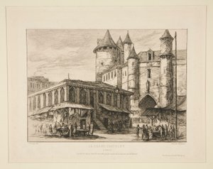 Le Grand Chatelet [约 1780 d 作者 查尔斯·梅里昂