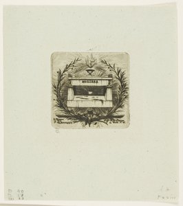 莫里哀墓，巴黎 Père-Lachaise 公墓 作者 查尔斯·梅里昂