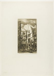 布尔日 Toiles 路 作者 查尔斯·梅里昂