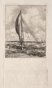 Swift Sailing Proa，大洋洲马尔格雷夫群岛 作者 查尔斯·梅里昂