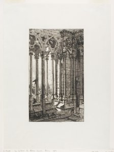 巴黎圣母院画廊 作者 查尔斯·梅里昂
