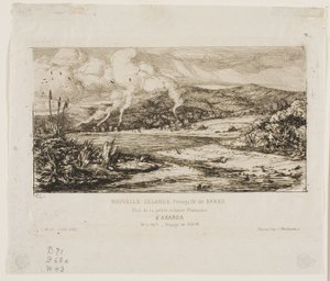 阿卡罗阿的法国小殖民地，1845 年 作者 查尔斯·梅里昂