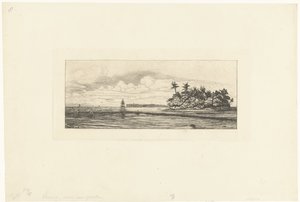太平洋瓦利斯群岛附近的渔民
Océanie: Ilots a Uvea (Wallis) peche aux palmes 作者 查尔斯·梅里昂
