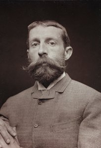 艺术和传记专辑，第5年，沙龙1885年;美国艺术家Edwin Lord Weeks的肖像（1849-1903）