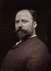 艺术和传记专辑，第5年，沙龙1885年;法国画家Paul Louis Narcisse Grolleron（1848-1901）的肖像
