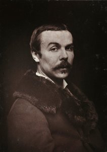 艺术和传记专辑，第5年，沙龙1885年;法国画家Albert Bettannier的肖像（1851-1932）