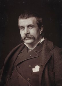 艺术和传记专辑，第5年，沙龙1885年; Nouÿ的法国画家Jean-Jules-Antoine Lecomte的肖像（1842-1923）