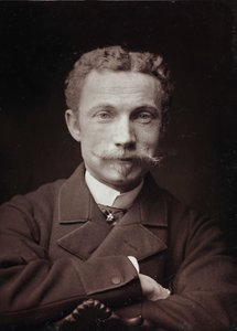 艺术和传记专辑，第5年，沙龙1885年;画家Raoul de Pibrac的肖像（1852-1937）