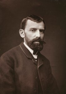 艺术和传记专辑，第6年，沙龙1885年;法国画家Victor Gabriel Gilbert（1847-1933）的肖像