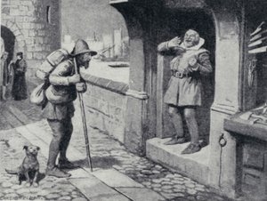 Swaffham的Pedlar 作者 谢尔登之后的查尔斯·米尔斯