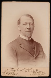 托马斯-斯宾塞-蔡尔兹的肖像，1825-1914年，1893年前。