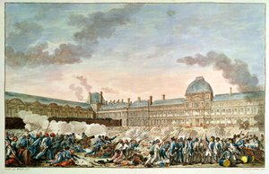 1792年8月10日，由Isidore Stanislas Helman（1743-1809）1792-93刻