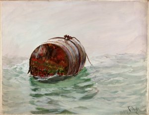 浮标（身体颜色和纸上水彩） 作者 查尔斯·纳皮尔·海米