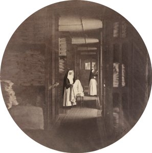 Asile Impérial de Vincennes：亚麻室，1859 年（照片） 作者 查尔斯·内格雷