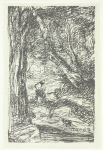 Le bucheron，可能是1857年，1982年印刷。 作者 查尔斯·内格雷