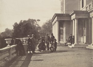[布罗汉姆勋爵和他的家人，戛纳】，1862年。 作者 查尔斯·内格雷