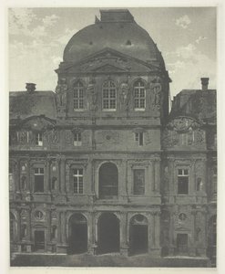 巴黎：卢浮宫钟表馆，约1855年，1982年印刷。 作者 查尔斯·内格雷