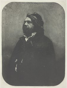 西奥菲勒-戈蒂埃在纳达尔之后的肖像，约1857年，1982年印刷。 作者 查尔斯·内格雷