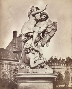 Tuileries雕像：G. Marsy和A.Flamen: Boreas abducting Orythia, 1859. 作者 查尔斯·内格雷
