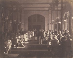 文森帝国庇护所的食堂，1858年至1859年。 作者 查尔斯·内格雷