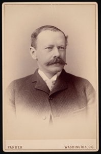 詹姆斯-米尔顿-弗林特博士的肖像，1838-1919年，1887年至1904年间。
