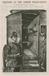 伦敦警察局的草图 作者 Charles Paul Renouard