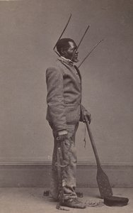 威尔逊，来自新奥尔良的烙印奴隶，1863年。 作者 查尔斯·帕克森