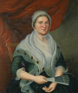 艾米莉-斯迈利-斯诺登，1793年。 作者 查尔斯·皮尔·波尔克