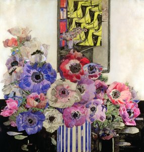 海葵，c.1915-16（wc＆铅笔在纸上） 作者 查尔斯·雷尼·麦金托什