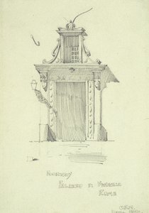 Doorway, Palazzo di Venezia, Rome 作者 查尔斯·雷尼·麦金托什